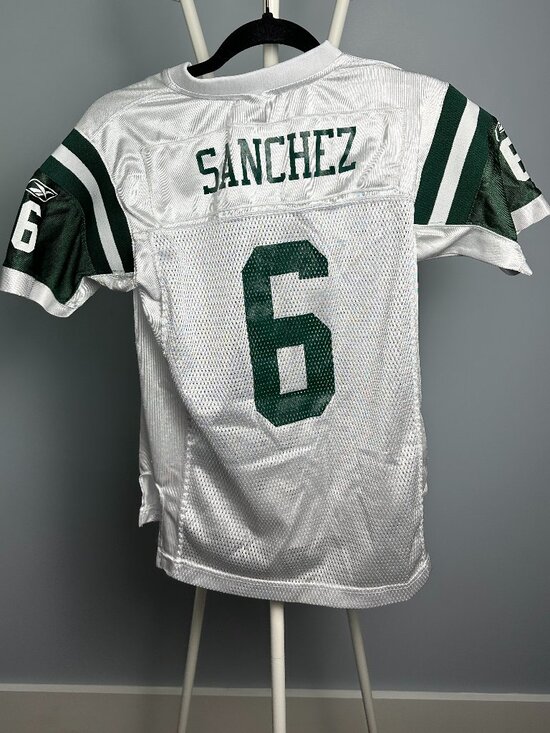VTG Reebok Mark Sanchez NY Jets Jersey Medium - Picture 1 of 9